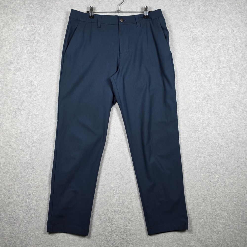 Lululemon Pants Mens Size 32x28 True Navy ABC Classic Fit 5 Pocket Warpstreme